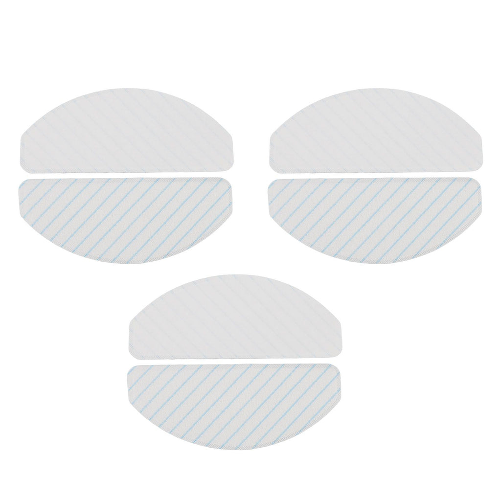 6 Pcs Mop Cloth for Yeedi Vac 2pro Vacuum Cleaner Cleaning Pads Replacement Parts Sweeper Accessories