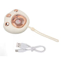 Rechargeable Hand Warmer Cat Paw 5W 5V 1A USB Charging 2 Levels Adjustable Quick Heat Hand Warmer Power Bank