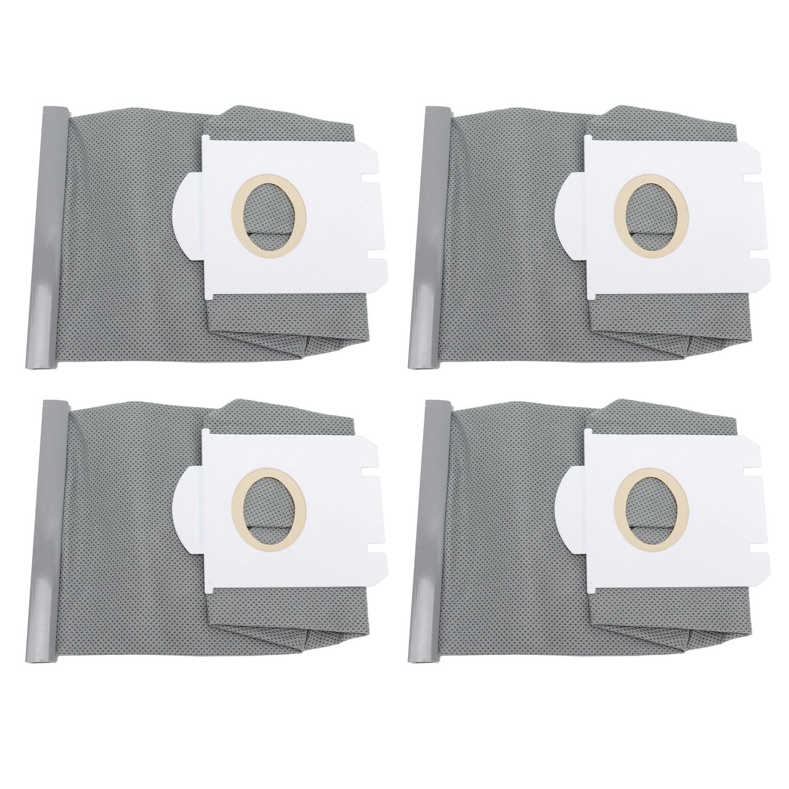 4 Pieces Vacuum Cleaner Dust Bags Replacement Non Woven Fabric Dust Collection Bag for Philips FC9071 FC8134 FC8613 FC8614