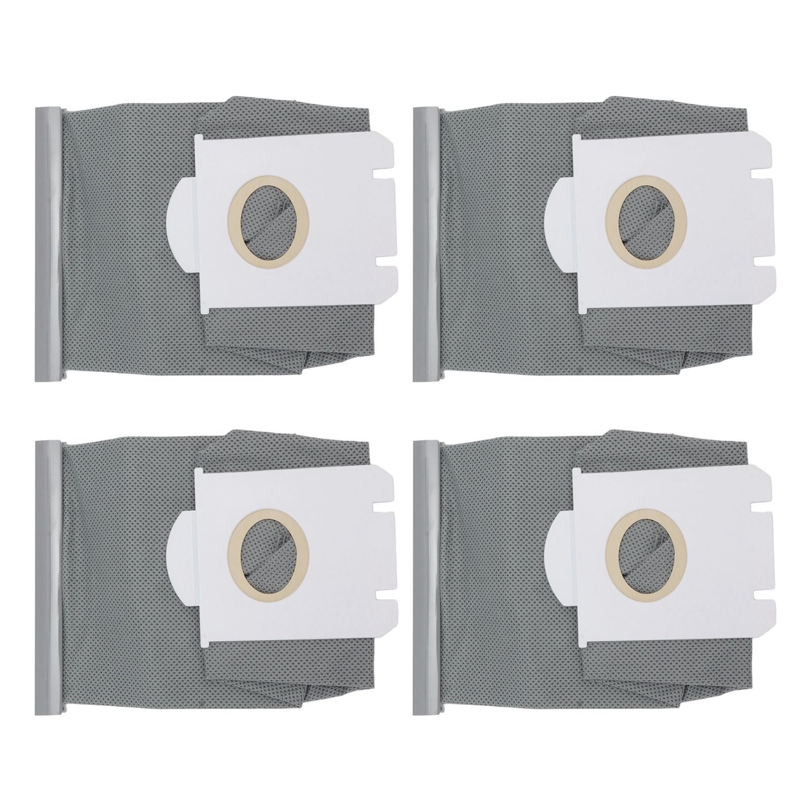 4 Pieces Vacuum Cleaner Dust Bags Replacement Non Woven Fabric Dust Collection Bag for Philips FC9071 FC8134 FC8613 FC8614
