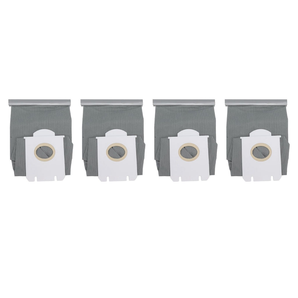 4 Pieces Vacuum Cleaner Dust Bags Replacement Non Woven Fabric Dust Collection Bag for Philips FC9071 FC8134 FC8613 FC8614
