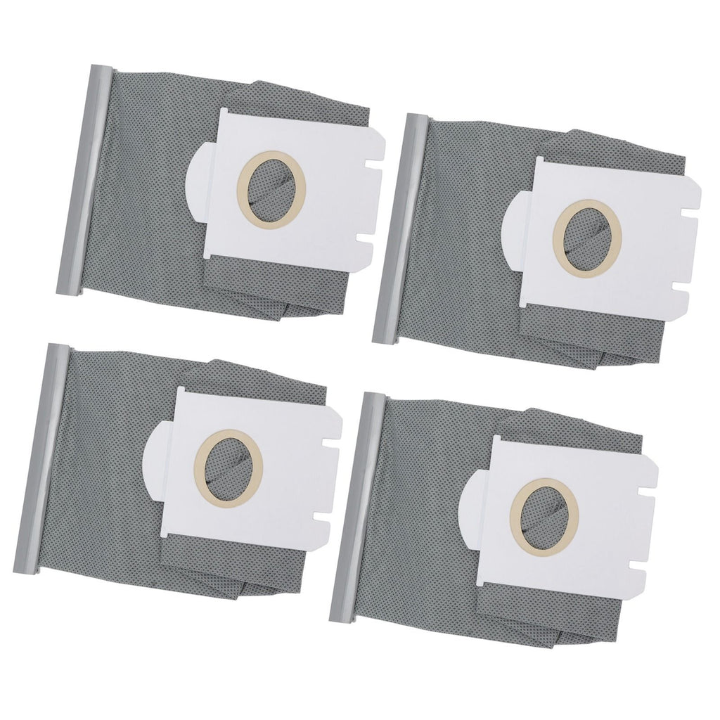 4 Pieces Vacuum Cleaner Dust Bags Replacement Non Woven Fabric Dust Collection Bag for Philips FC9071 FC8134 FC8613 FC8614