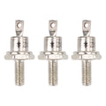 3PCS Rectifier Diode Spiral 25A Iron High Hardness Spiral Rectifier Module Replacement for Generator Cathode