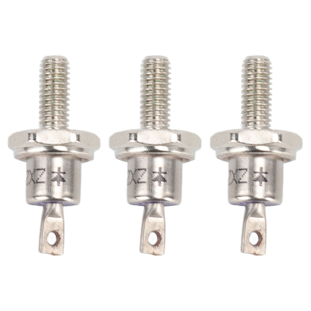 3PCS Rectifier Diode Spiral 25A Iron High Hardness Spiral Rectifier Module Replacement for Generator Cathode