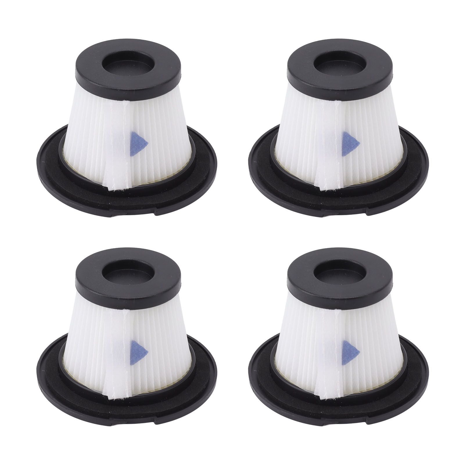 4pcs Vacuum Cleaner Replacement Filters Washable Vacuum Filter Detachable Vacuum Cleaner Filter Accessory for Moosoo K17 for INSE N6s