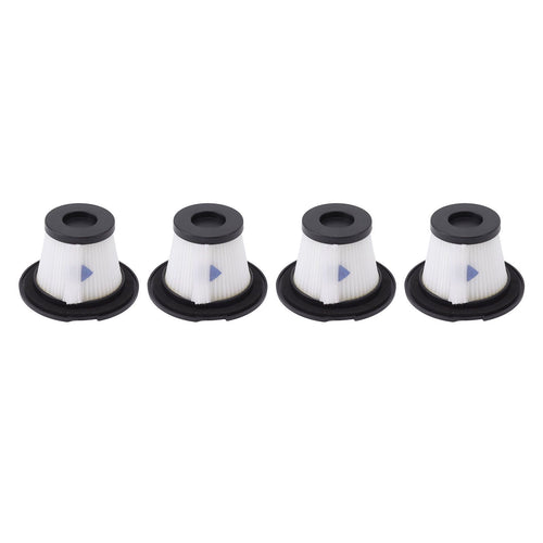 4pcs Vacuum Cleaner Replacement Filters Washable Vacuum Filter Detachable Vacuum Cleaner Filter Accessory for Moosoo K17 for INSE N6s