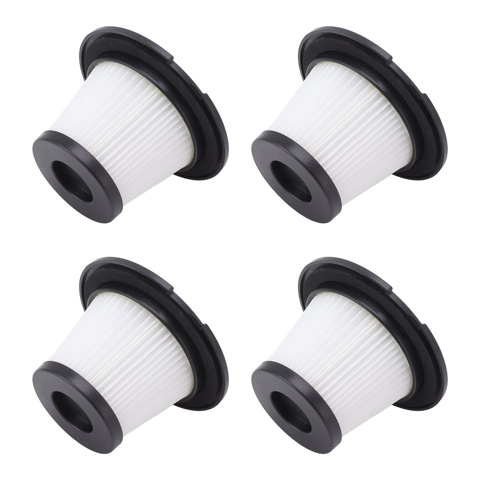 4pcs Vacuum Cleaner Replacement Filters Washable Vacuum Filter Detachable Vacuum Cleaner Filter Accessory for Moosoo K17 for INSE N6s