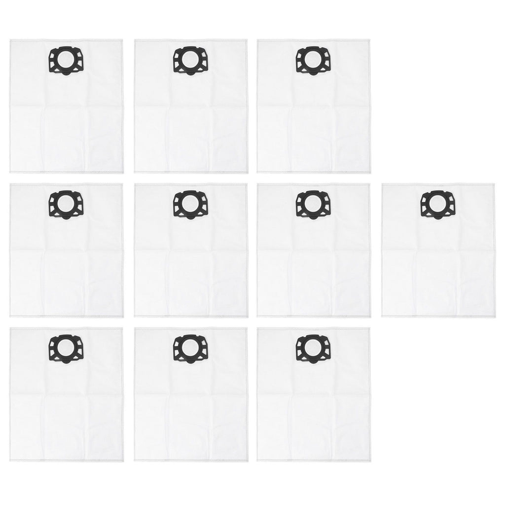 10pcs Vacuum Cleaner Dust Bags Non Woven FabricPortable Cleaner Dust Collection Bag for Karcher MV4 MV5 MV6 WD4 WD5 WD6