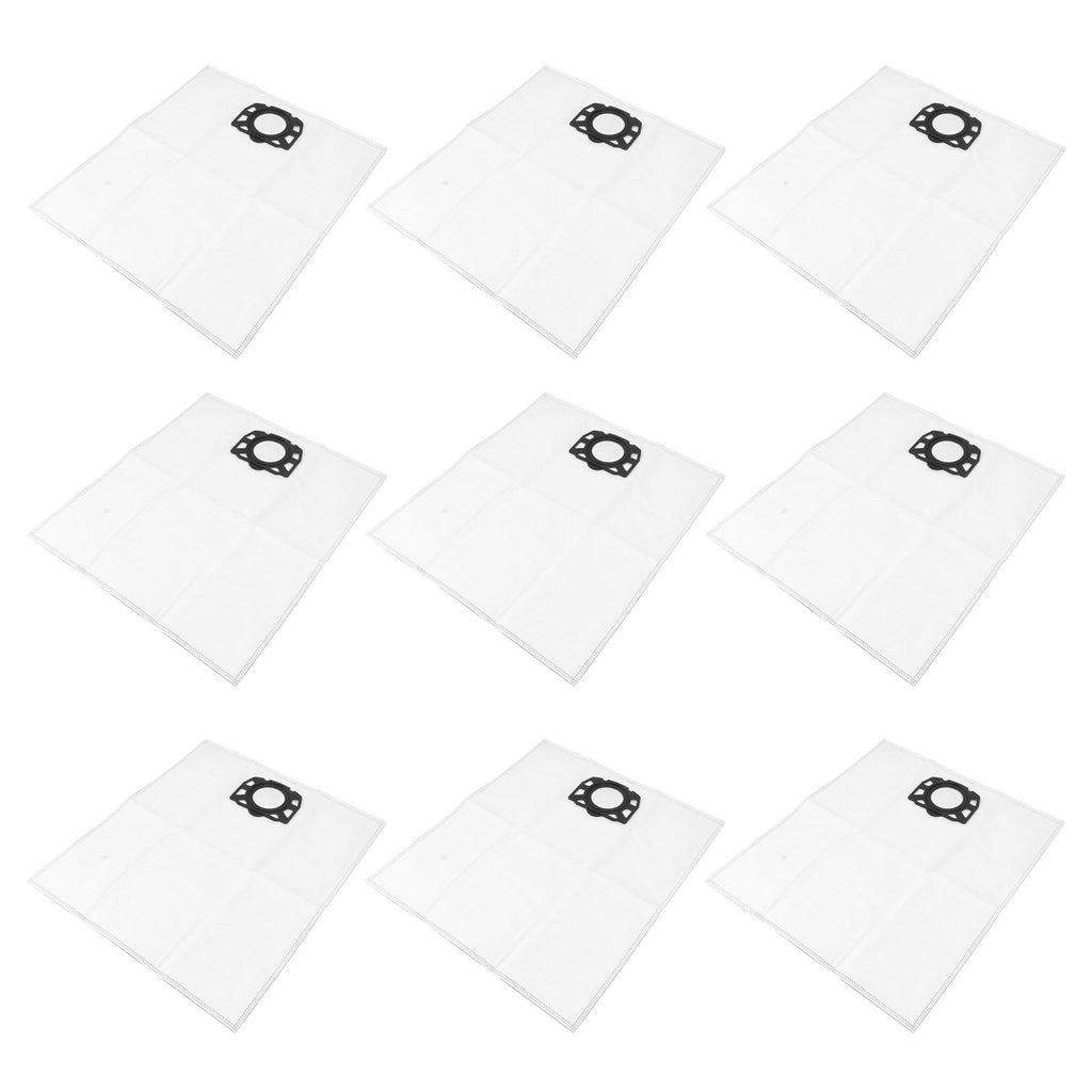 10pcs Vacuum Cleaner Dust Bags Non Woven FabricPortable Cleaner Dust Collection Bag for Karcher MV4 MV5 MV6 WD4 WD5 WD6