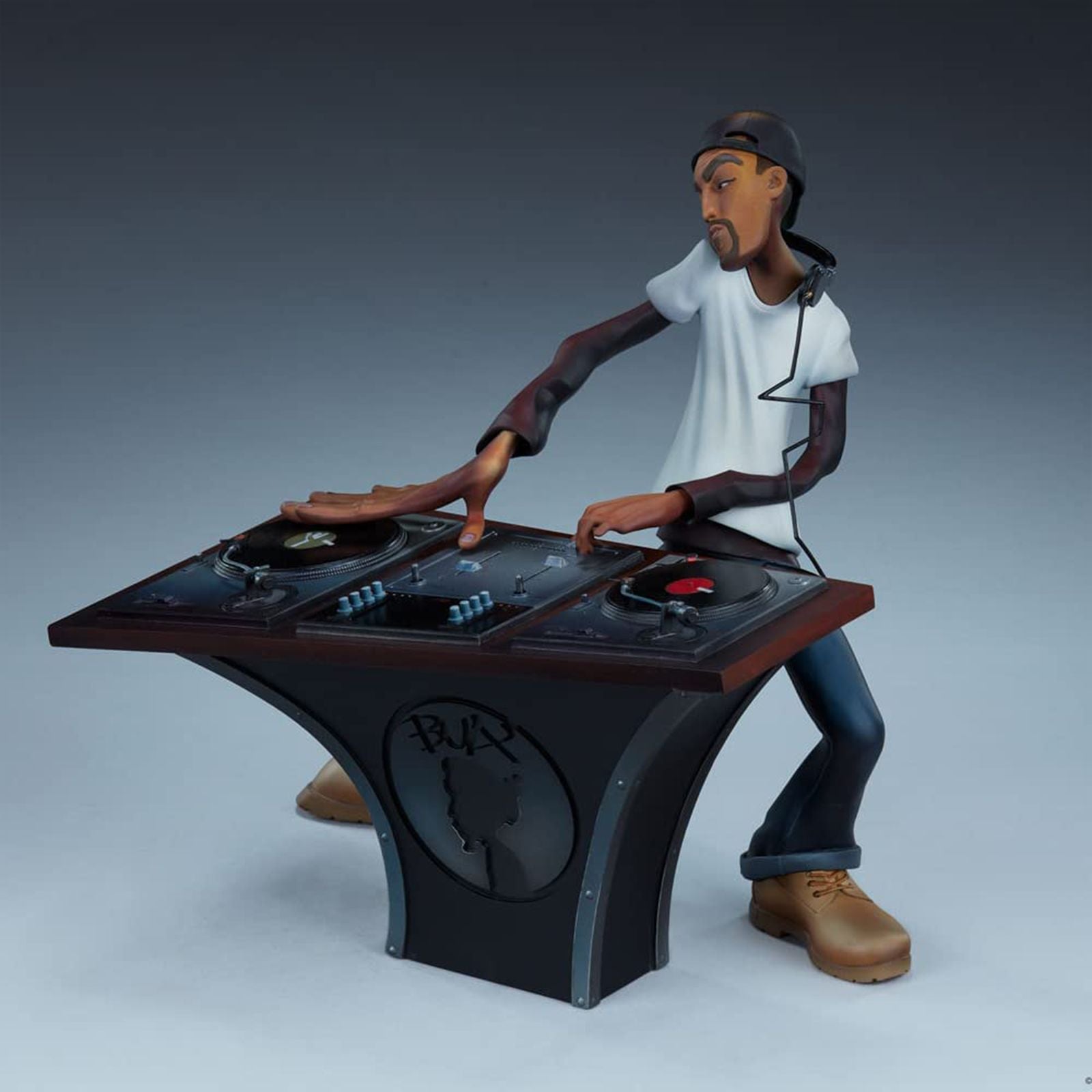 Hip Hop Figure Model Ornament Resin 20 x 12 x 12cm Hip Hop Sculpture