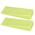 2 Pcs Chainsaw Wedges 8 Inch Green Chainsaw Felling Cutting Wedges Log Splitter Wedges