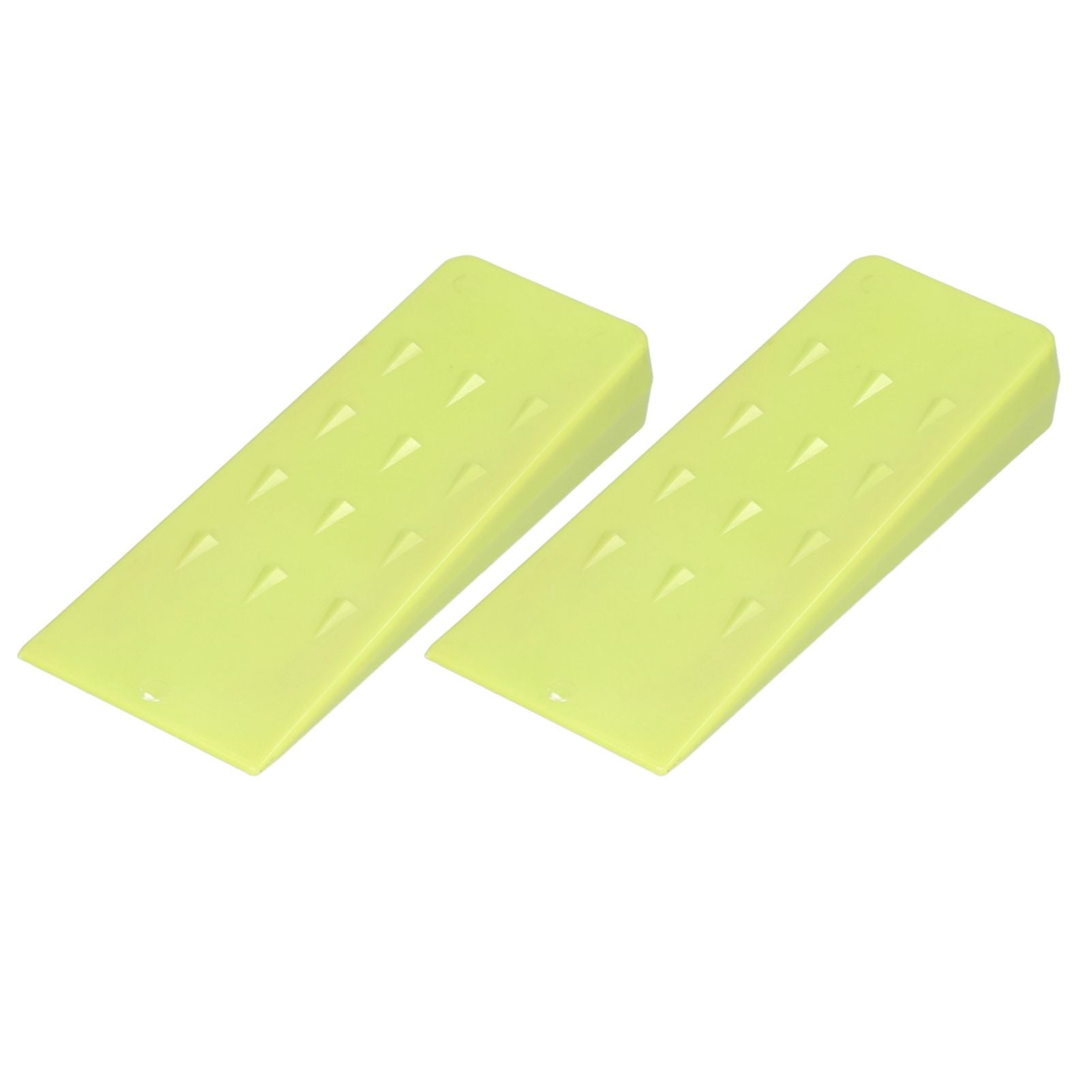 2 Pcs Chainsaw Wedges 8 Inch Green Chainsaw Felling Cutting Wedges Log Splitter Wedges