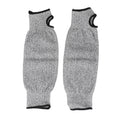 Cut Resistant Arm Sleeves HPPE Protective Safety Arm Guard for Gardening Wood Carving 36cm