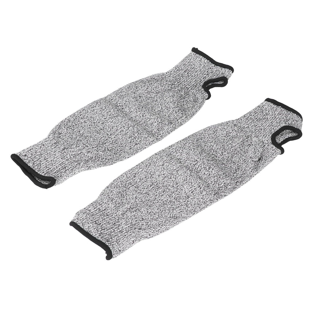 Cut Resistant Arm Sleeves HPPE Protective Safety Arm Guard for Gardening Wood Carving 36cm