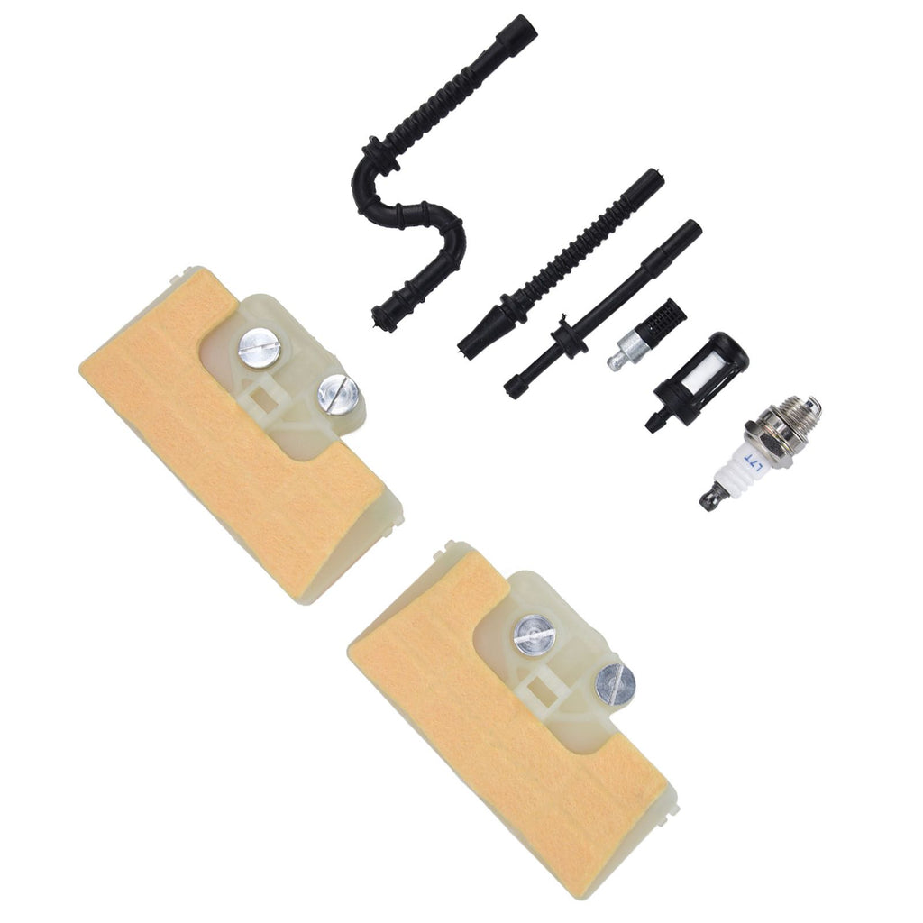 Chainsaw Air Filter Kit Wear Resistant High Accuracy Chainsaw Parts with Fuel Pipe Assembly for MS290 MS390 MS310