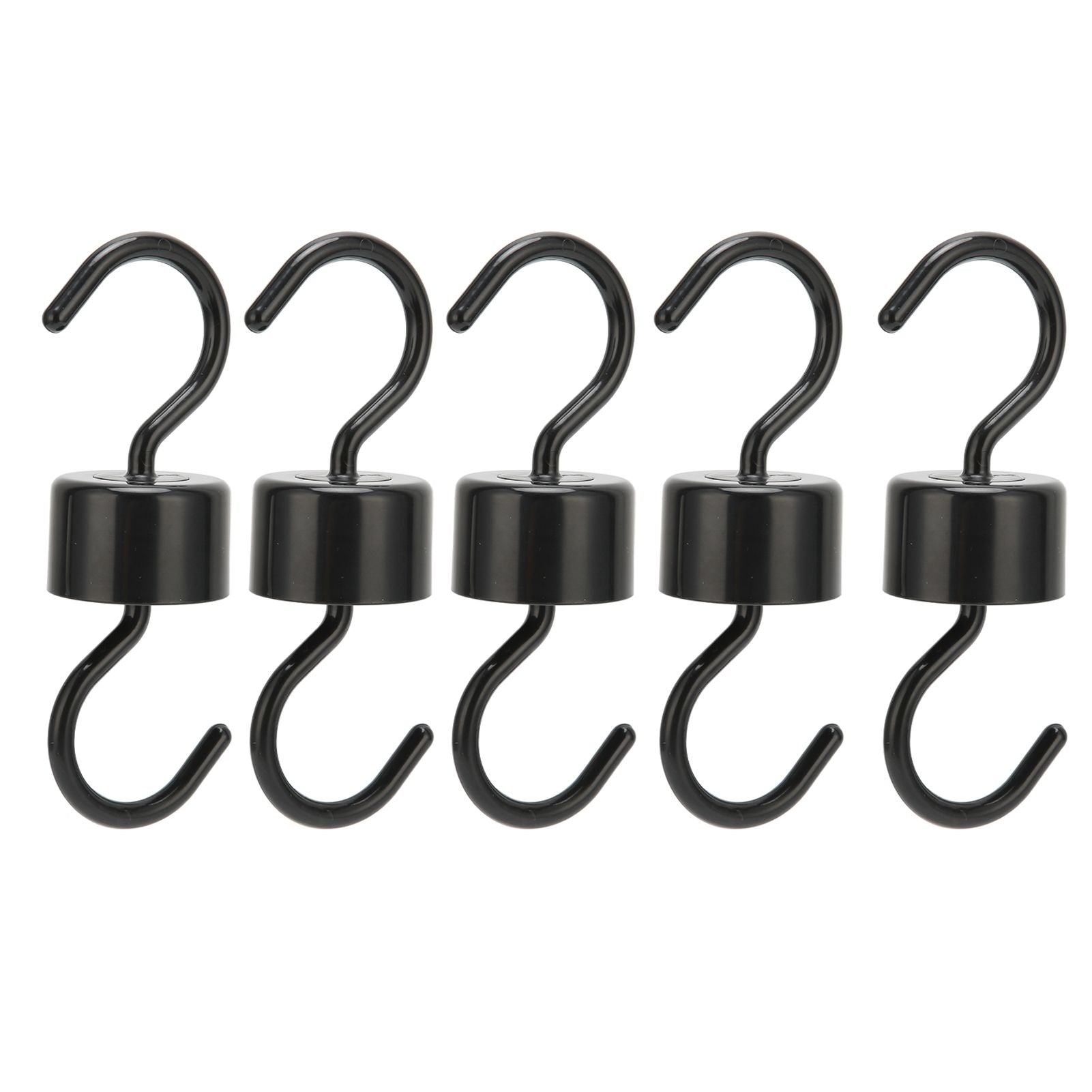 5Pcs Bird Feeder Hooks Black ABS Sturdy Easy Install Beautiful Ant Prevention Hooks for Garden