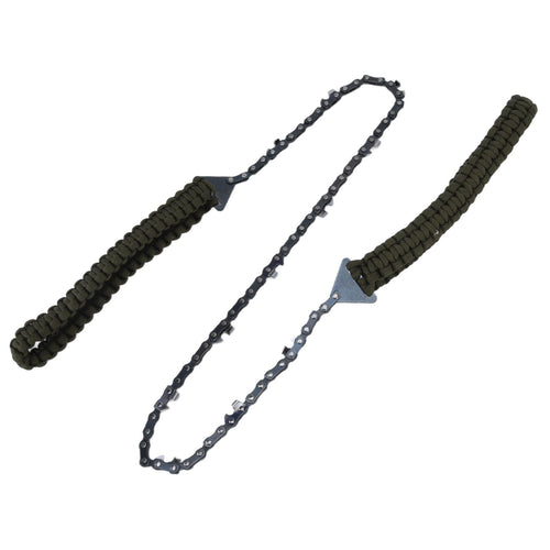 24in Pocket Chain Saw Outdoor Camping Hand Rope Chain Saw Portable Wood Cutting Pocket Chainsaw for Garden