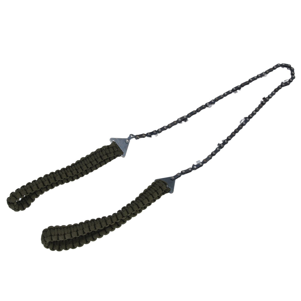 24in Pocket Chain Saw Outdoor Camping Hand Rope Chain Saw Portable Wood Cutting Pocket Chainsaw for Garden