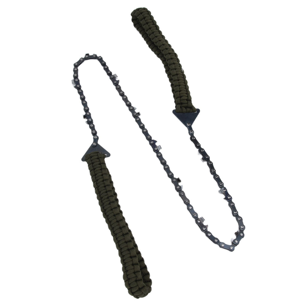 24in Pocket Chain Saw Outdoor Camping Hand Rope Chain Saw Portable Wood Cutting Pocket Chainsaw for Garden
