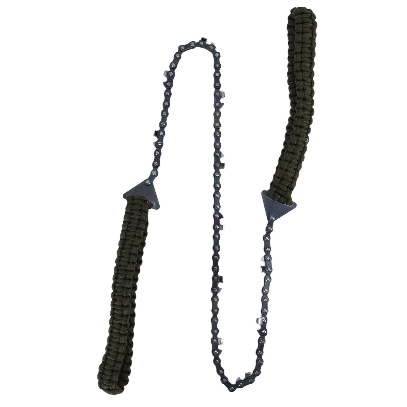 24in Pocket Chain Saw Outdoor Camping Hand Rope Chain Saw Portable Wood Cutting Pocket Chainsaw for Garden