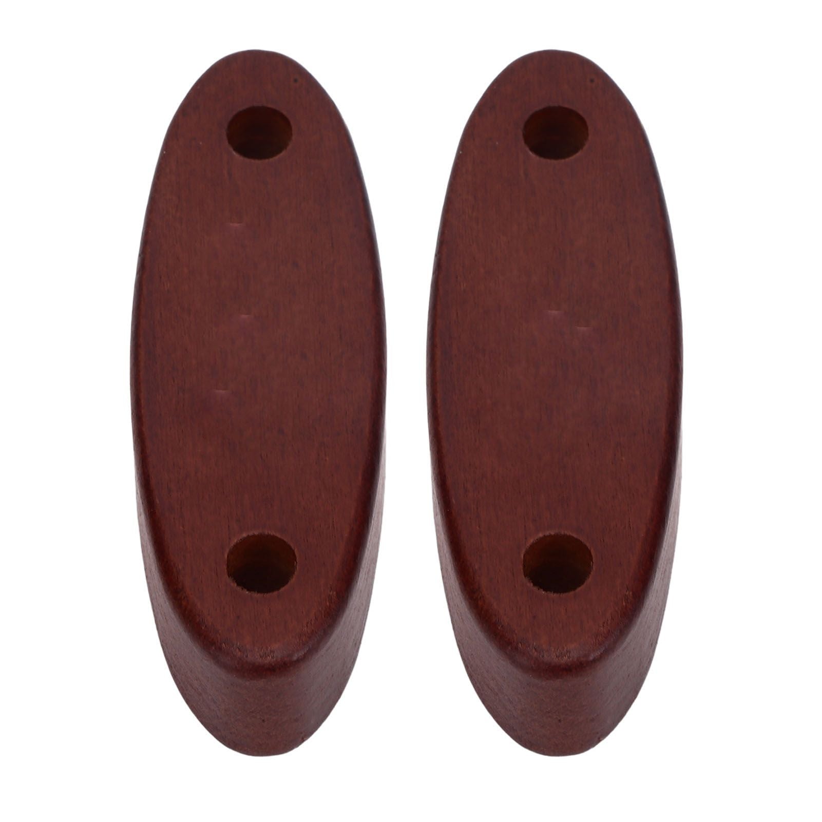 2pcs Wooden Tent Rope Buckle 8mm Windproof Rope Buckle Rope Adjustment Accessories for Camping