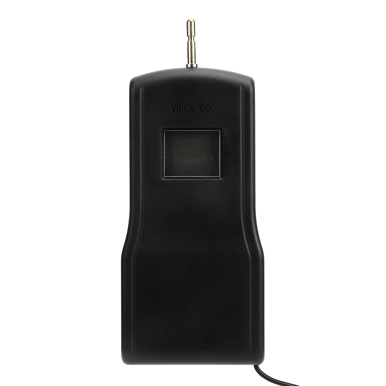 15KV LCD Electric Fence Voltage Tester Portable Electric Fence Digital Voltmeter for Farm Garden MLD‑004B Black Black