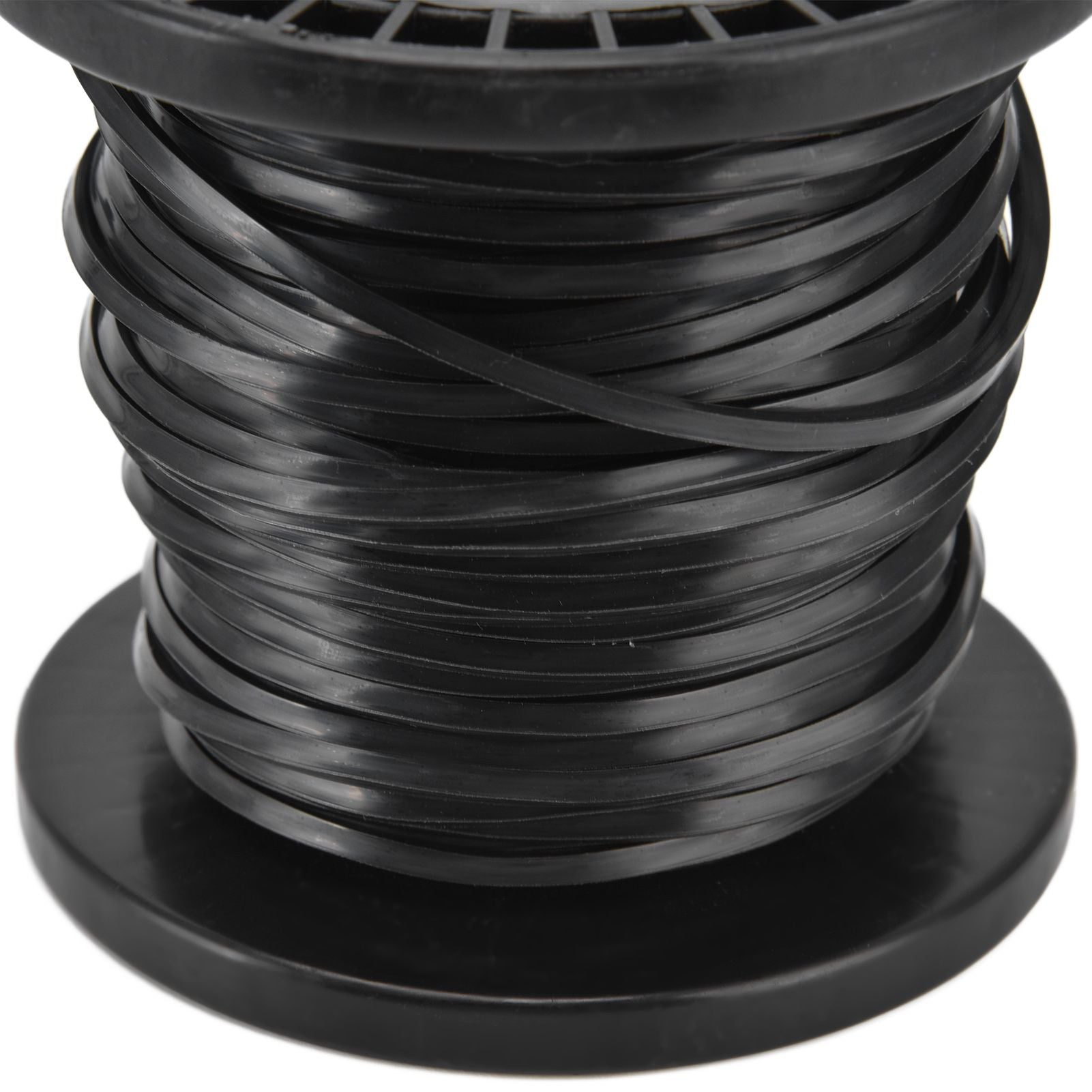 3.3mm String Trimmer Line High Cutting Efficiency Low Noise Quadrate Black Trimmer Line for Most Lawn Mowers Farm 30m