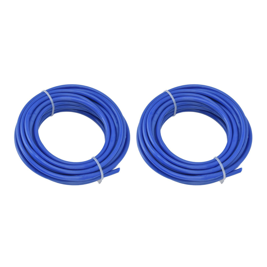 2PCS 4mm String Trimmer Line Nylon Round Trimmer Line Blue Lawn Mower Accessories for Husqvarna 5m / 16.4ft