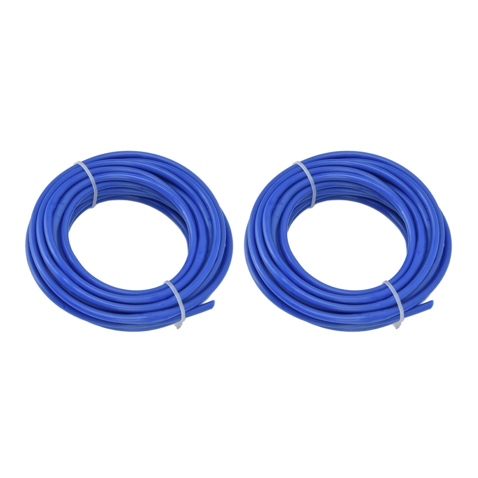 2PCS 4mm String Trimmer Line Nylon Round Trimmer Line Blue Lawn Mower Accessories for Husqvarna 5m / 16.4ft