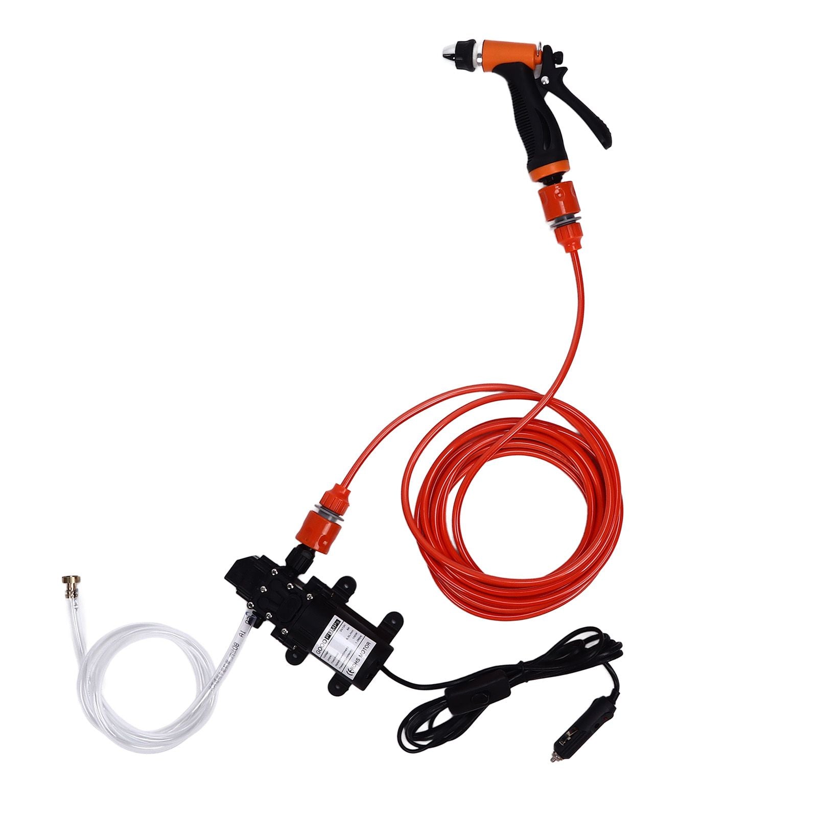 12V Portable Pressure Washer 100W Car Wash Pump Kit Home Garden G1/2