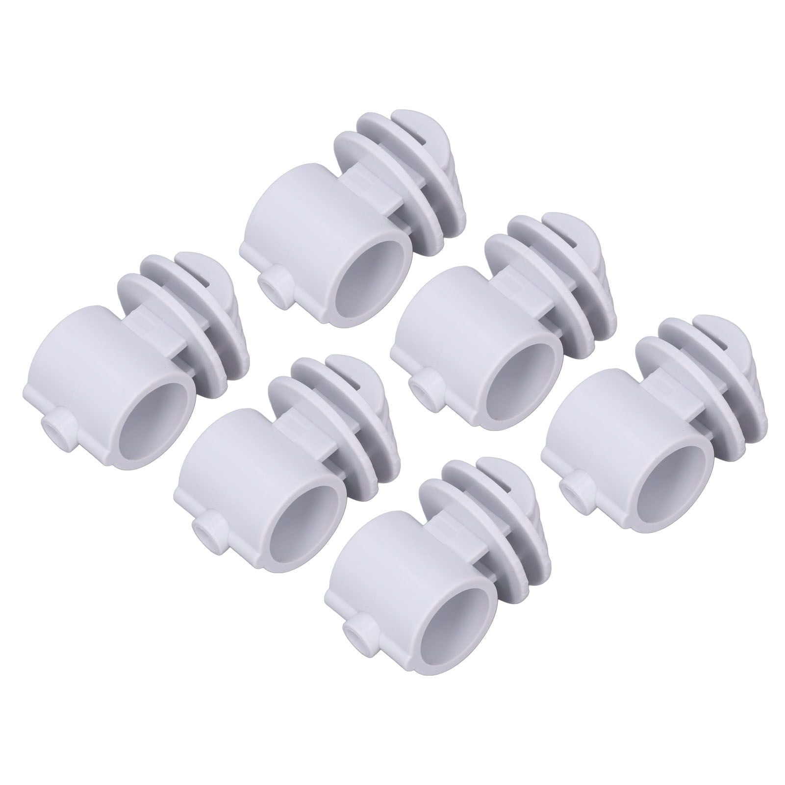 50 Pcs/set 2.1CM Insulator Screws Pulse Grid System Accessories for Electronic Fence Bearing Rod Gray
