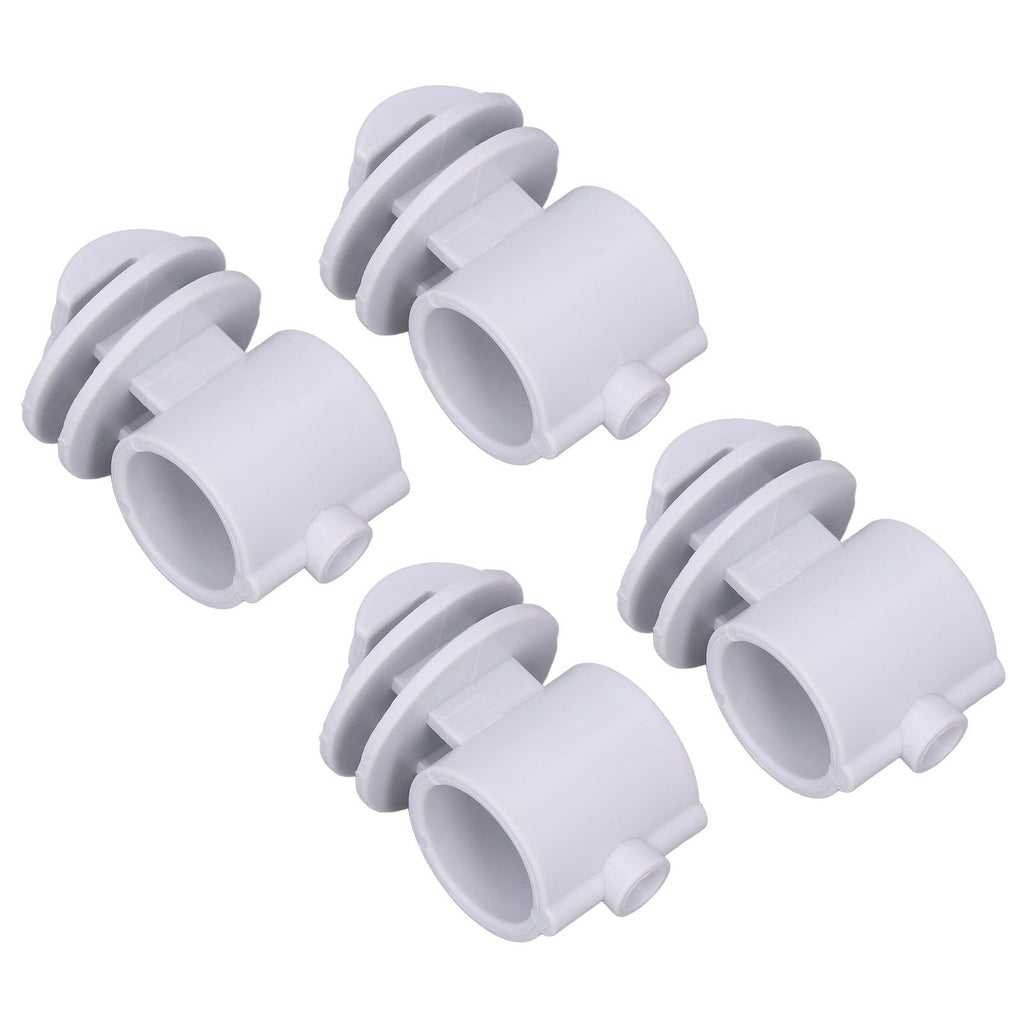 50 Pcs/set 2.1CM Insulator Screws Pulse Grid System Accessories for Electronic Fence Bearing Rod Gray