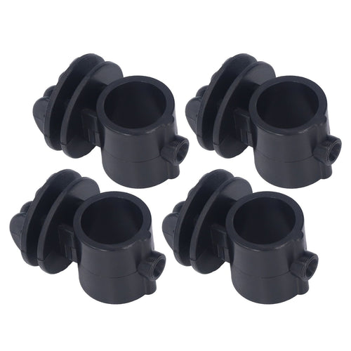 50 Pcs/set 2.1CM Insulator Screws Pulse Grid System Accessories for Electronic Fence Bearing Rod Black