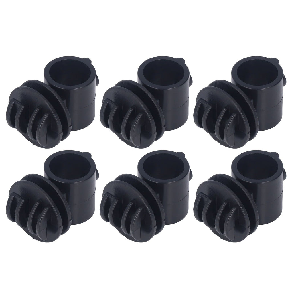 50 Pcs/set 2.1CM Insulator Screws Pulse Grid System Accessories for Electronic Fence Bearing Rod Black