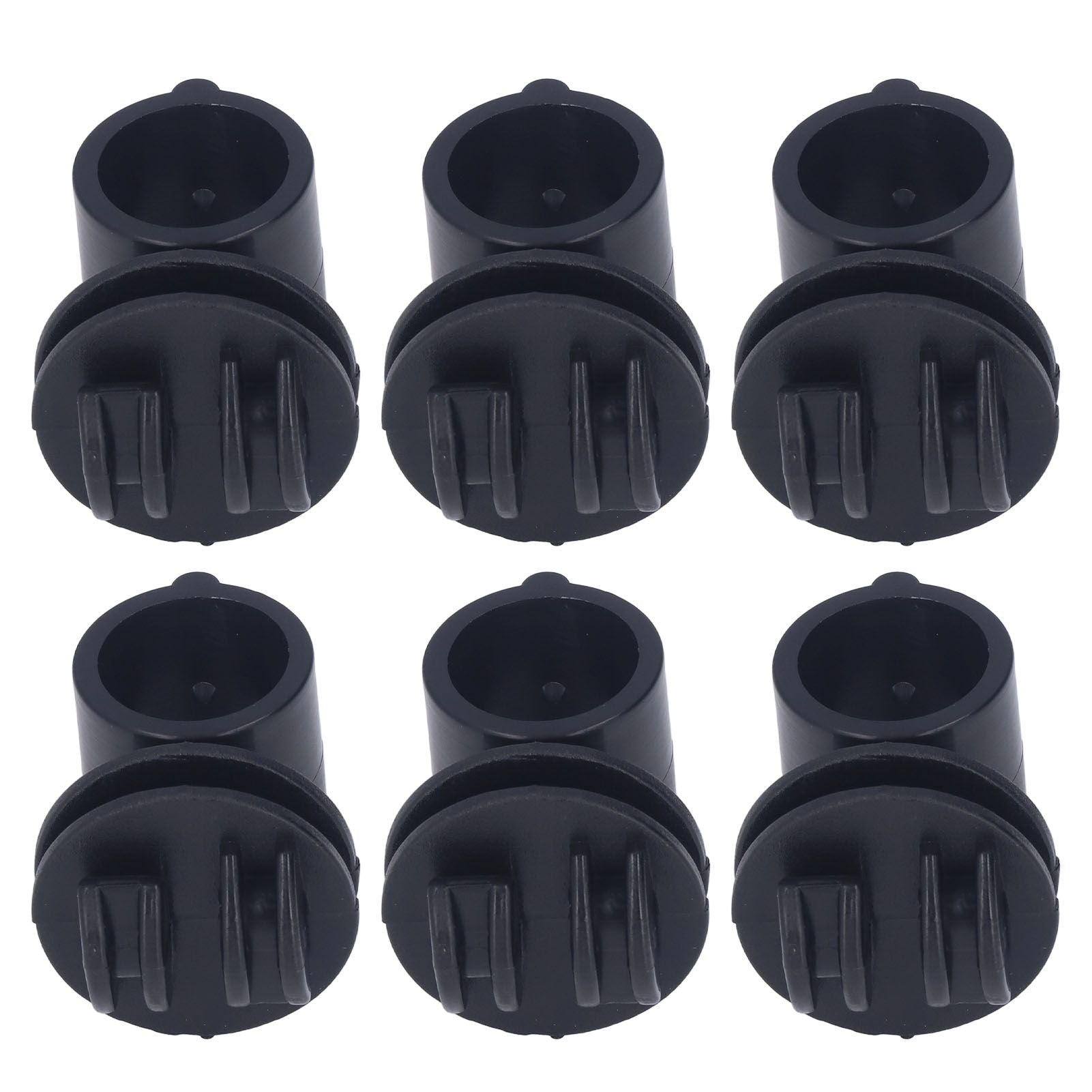 50 Pcs/set 2.1CM Insulator Screws Pulse Grid System Accessories for Electronic Fence Bearing Rod Black