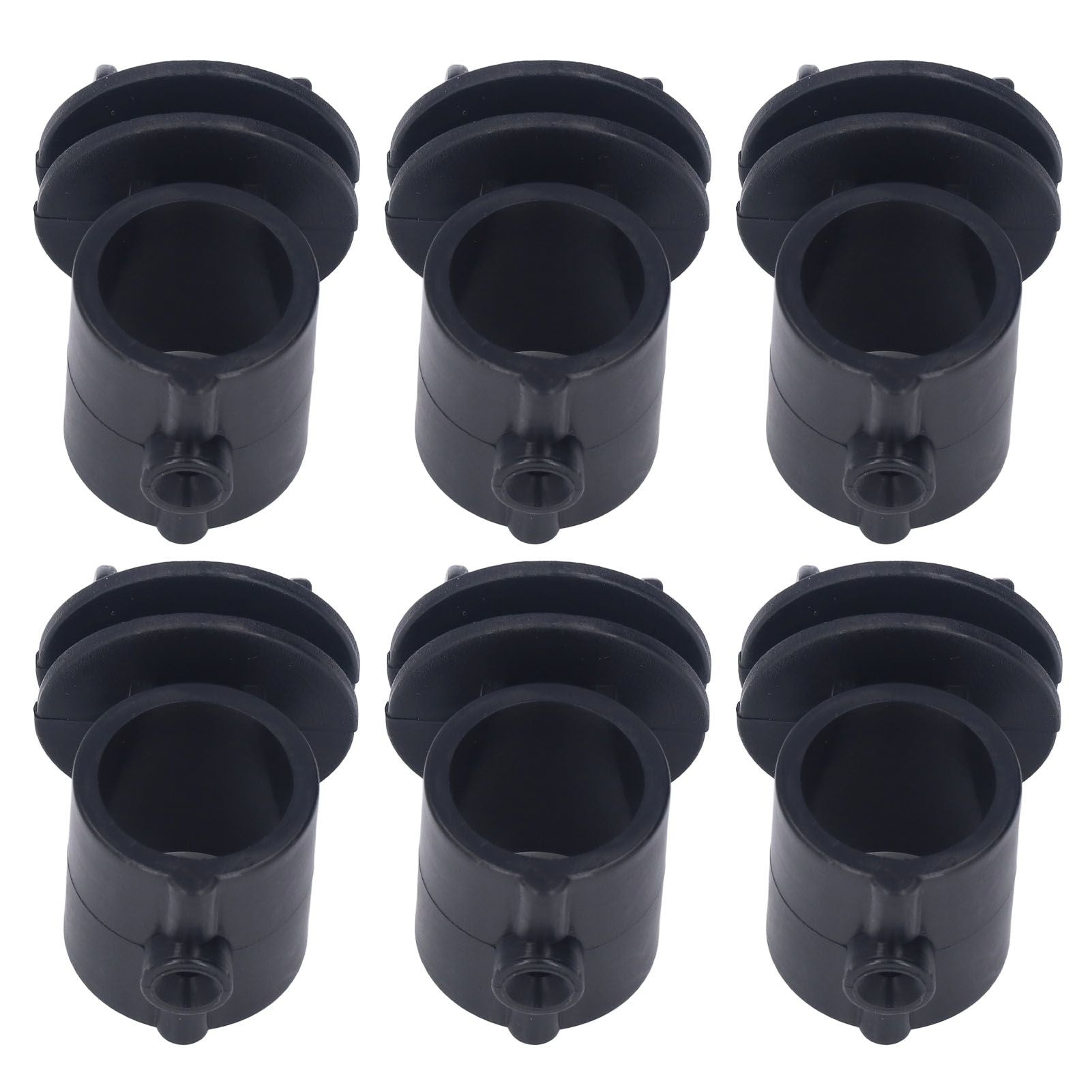 50 Pcs/set 2.1CM Insulator Screws Pulse Grid System Accessories for Electronic Fence Bearing Rod Black