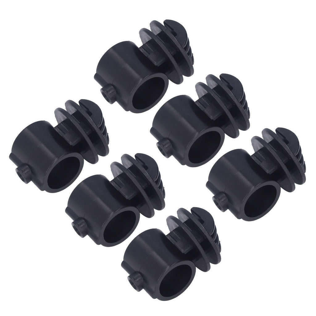 50 Pcs/set 2.1CM Insulator Screws Pulse Grid System Accessories for Electronic Fence Bearing Rod Black