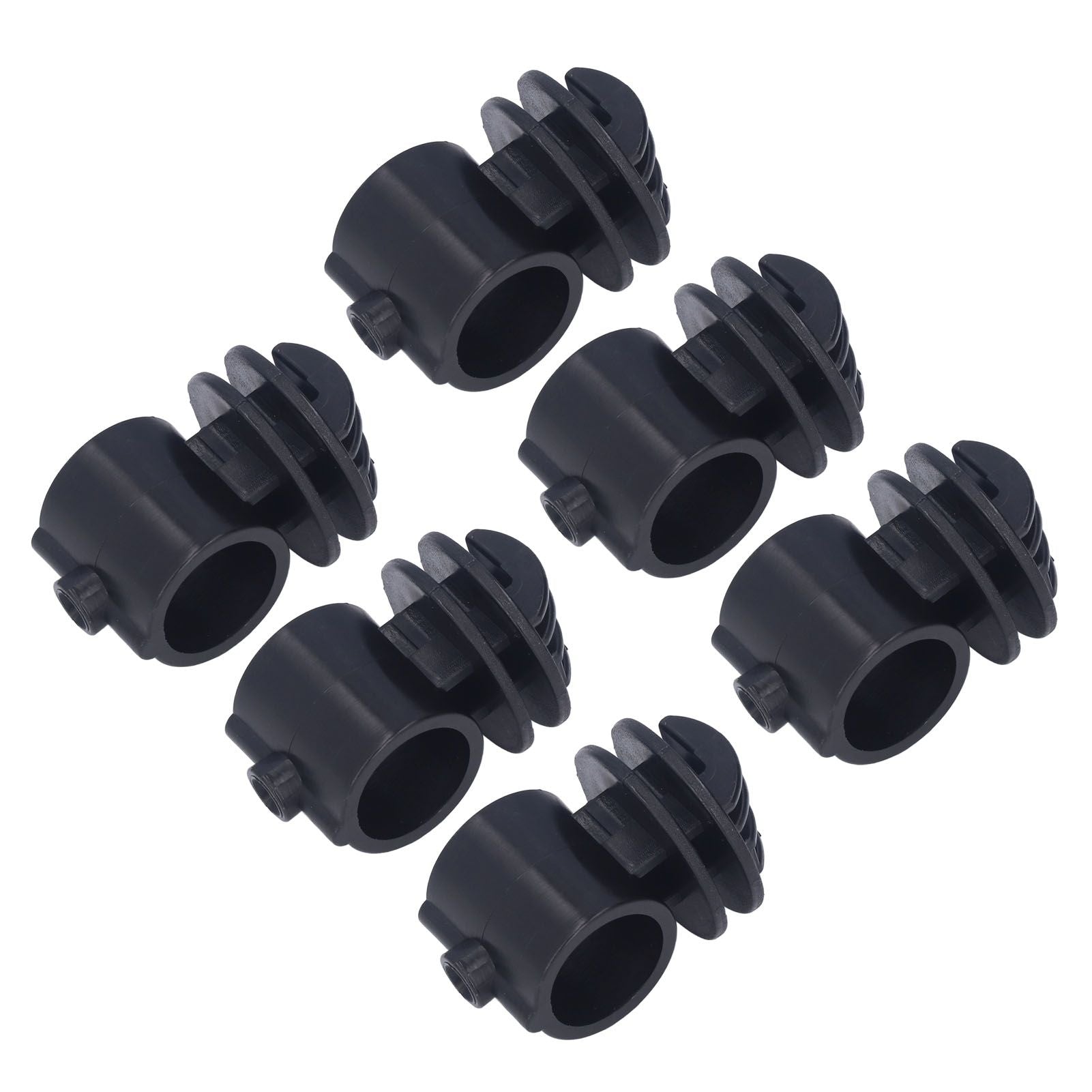 50 Pcs/set 2.1CM Insulator Screws Pulse Grid System Accessories for Electronic Fence Bearing Rod Black