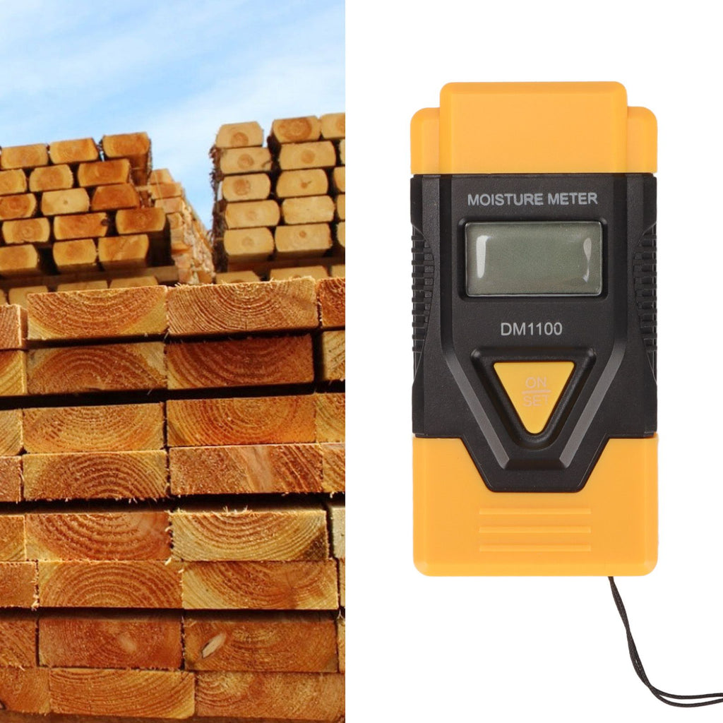 3 in 1 Wood Moisture Meter Accurate Fast Measurement Clear Display Digital Moisture Meter for Paper Building Material