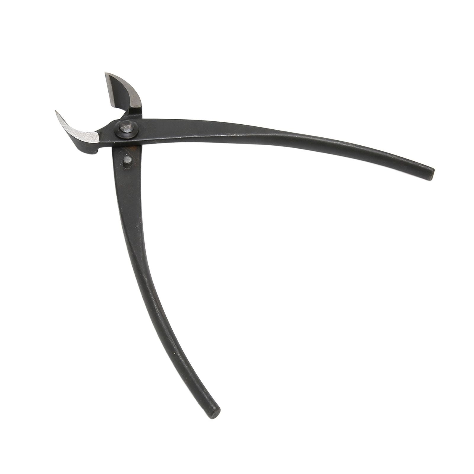 200mm/7.9in Concave Branch Cutter High Strength Manganese Steel Diagonal Pliers Black