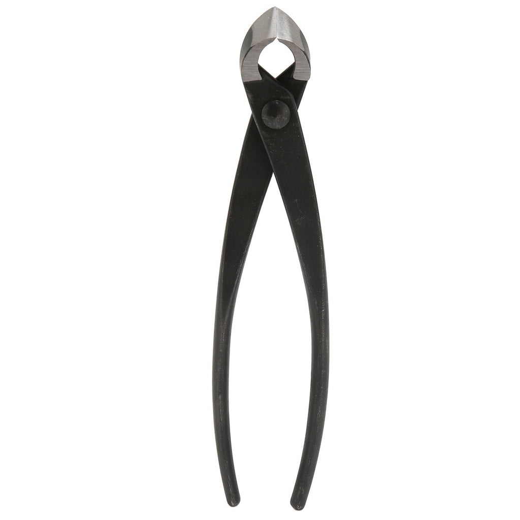 200mm/7.9in Concave Branch Cutter High Strength Manganese Steel Diagonal Pliers Black