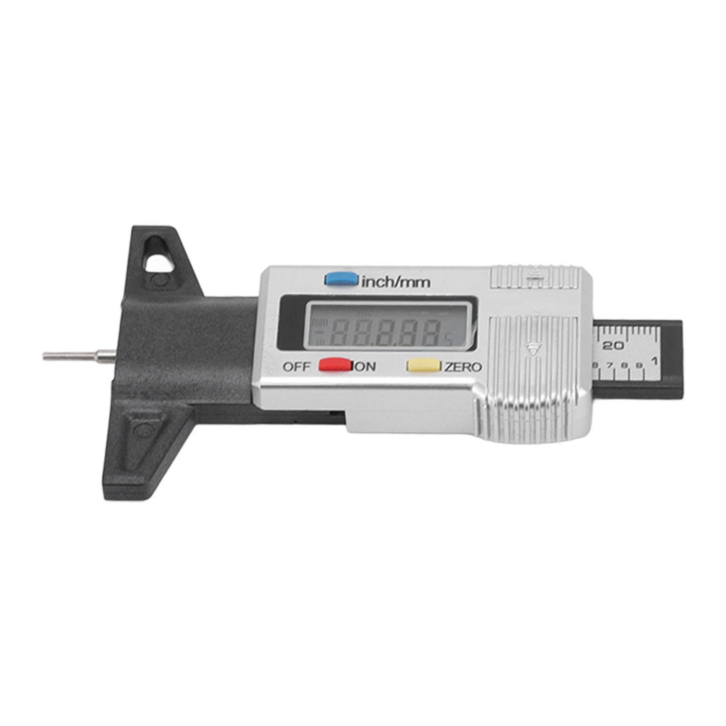 Tire Tread Depth Gauge Large Digital Display Accurate Tread Checker for Truck Car Motorcycle