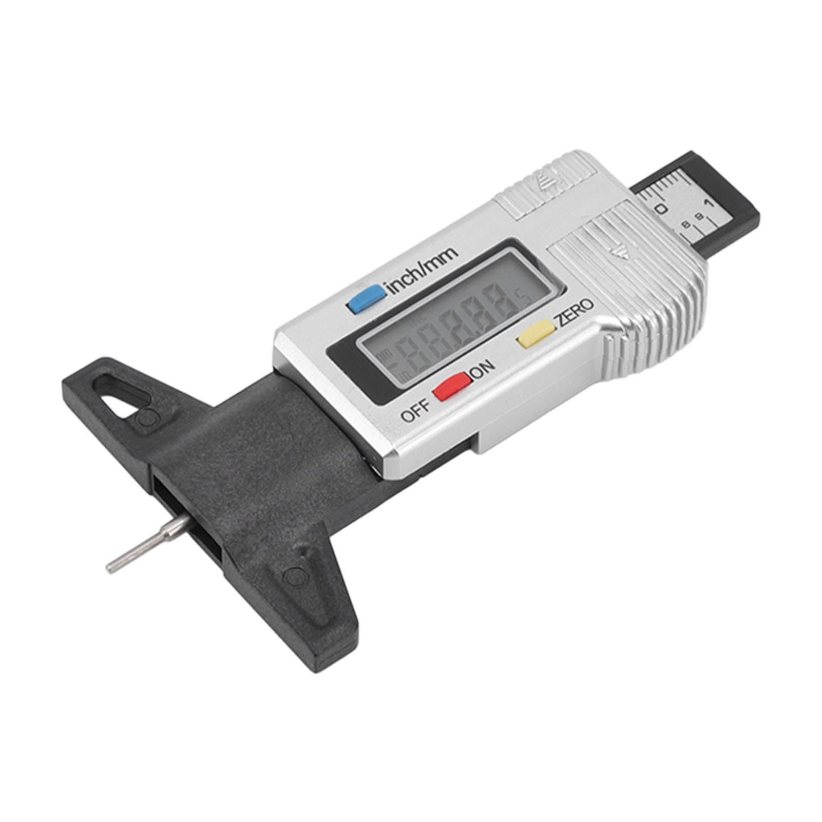 Tire Tread Depth Gauge Large Digital Display Accurate Tread Checker for Truck Car Motorcycle