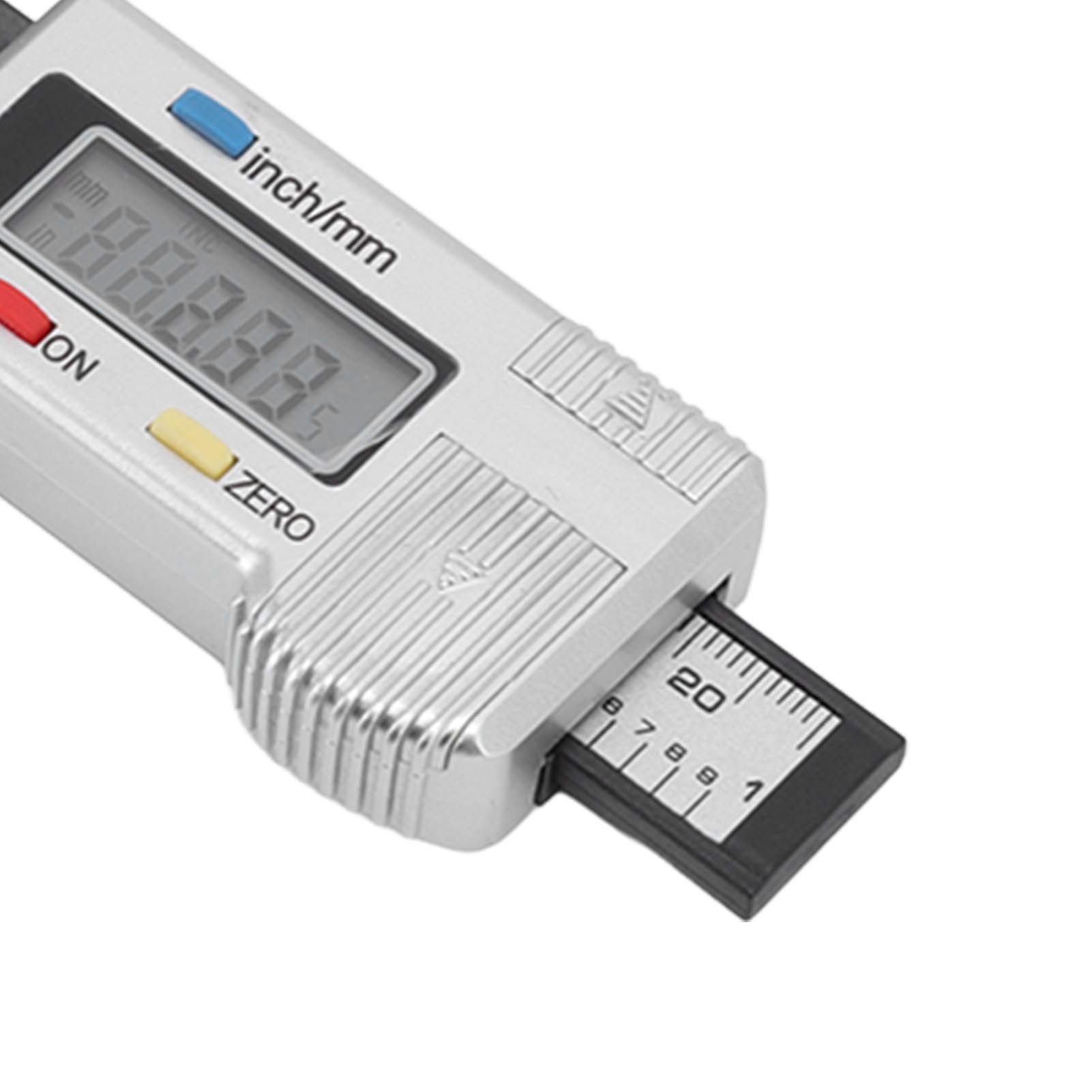 Tire Tread Depth Gauge Large Digital Display Accurate Tread Checker for Truck Car Motorcycle