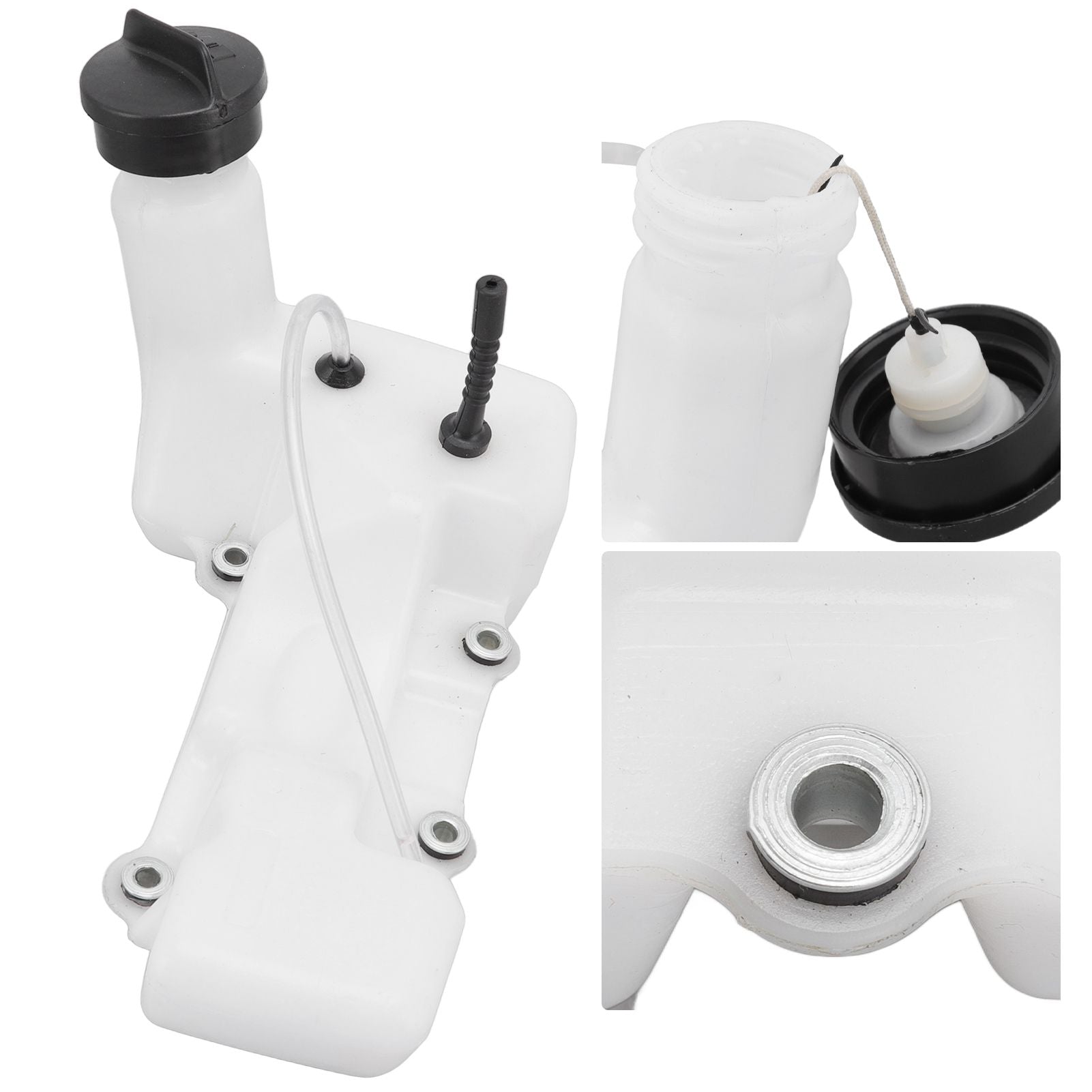 Gas Fuel Tank Replacement High Hardness Gas Fuel Tank Assembly with Gas Fuel Tank Cover for STHIL FS120 FS200 FS250R