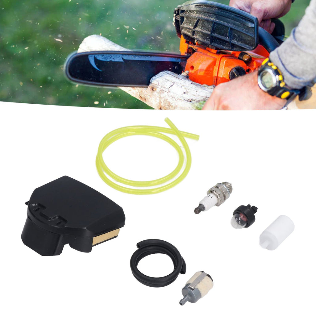 537255701 Air Filter Fuel Line Filter Replacement Kit for Husqvarna 455E 455 Gas Chainsaw