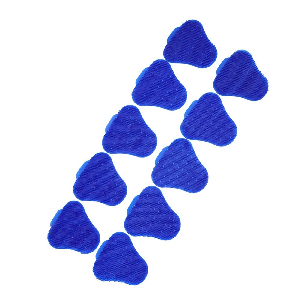 10x Urinal Screen Deodoriser Mats Anti Splash Scented Restroom Blue