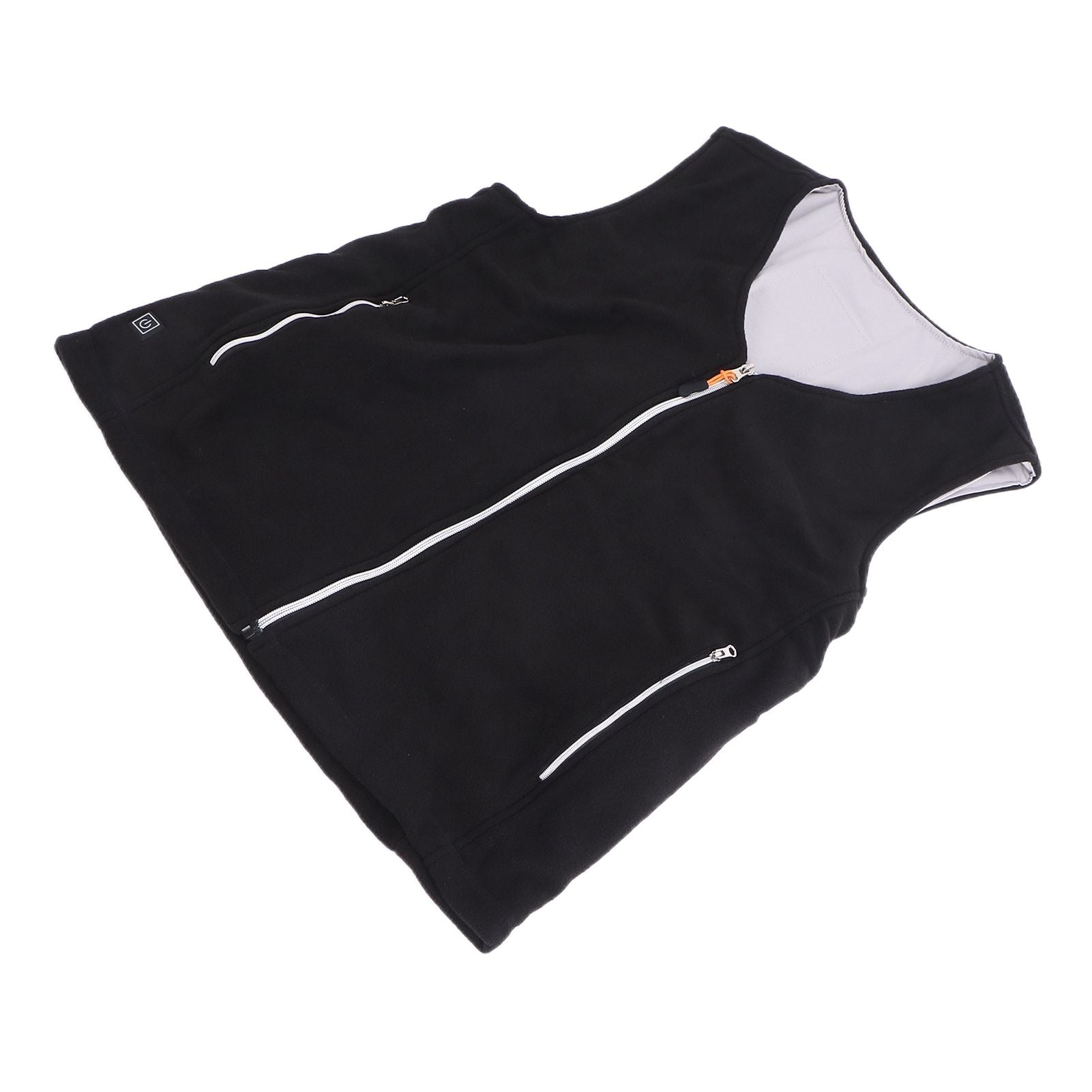Electric Heating Vest Temperature Adjustable Washable USB Power Supply Heated Waistcoat for Outdoor Hiking CampingM