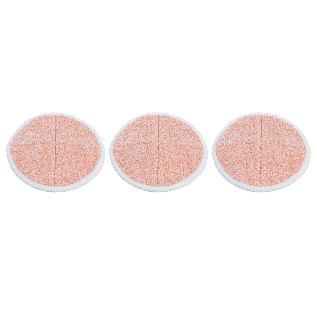 3PCS Mop Cloth Reusable Microfiber Mop Pad Mop Head Accessories for Bissell 2124/2039/2037/2039AOrange