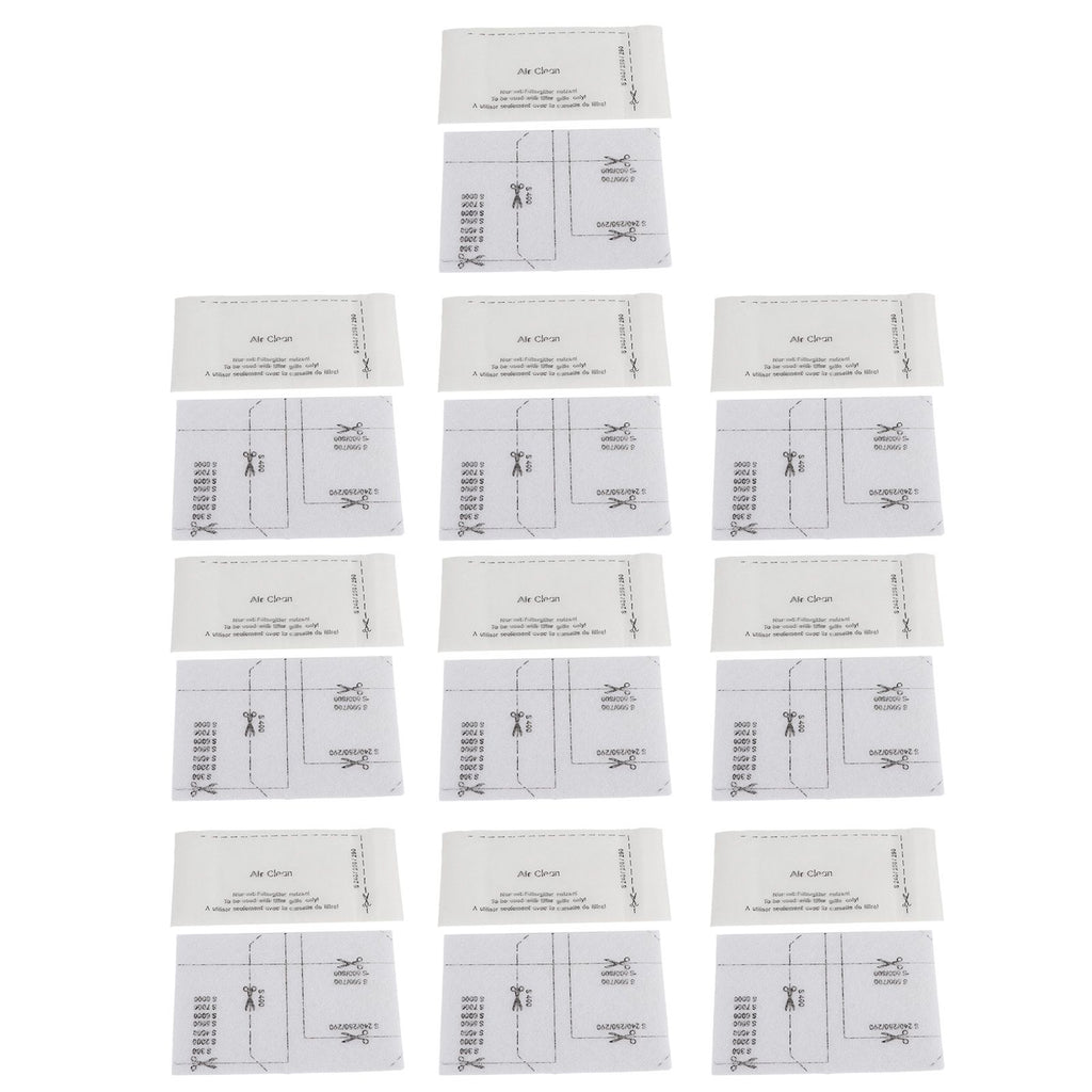 10x Filter Screen Kit for Miele FJM GN Series Vacuum Cleaner White